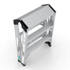 Arbetsbock bred 3-steg 0,75 m