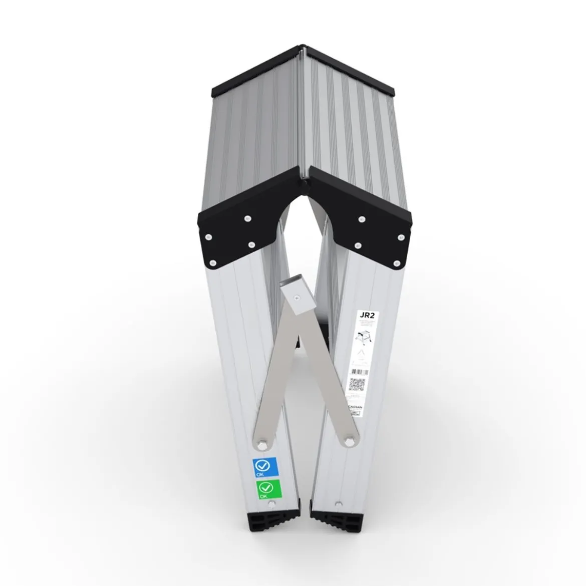 Arbetsbock smal 2-steg 0,50 m