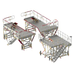 Arbetsplattform Helikopter