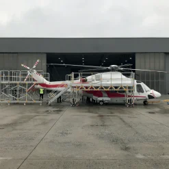 Arbetsplattform Helikopter
