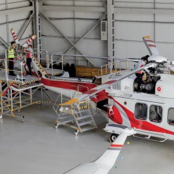 Arbetsplattform Helikopter