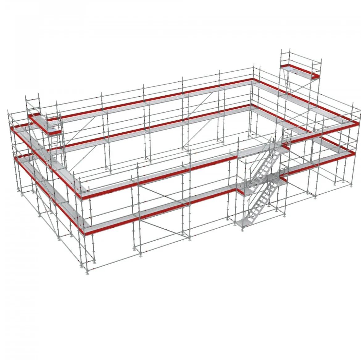 Byggställning modul ALU 354m2
