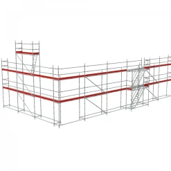 Byggställning modul stål 182m2