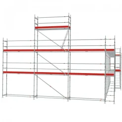 Byggställning modul stål 182m2
