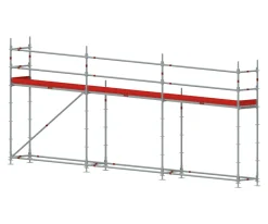 Byggställning modul stål 9x4 m