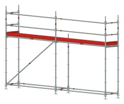 Byggställning modul stål 6x4 m