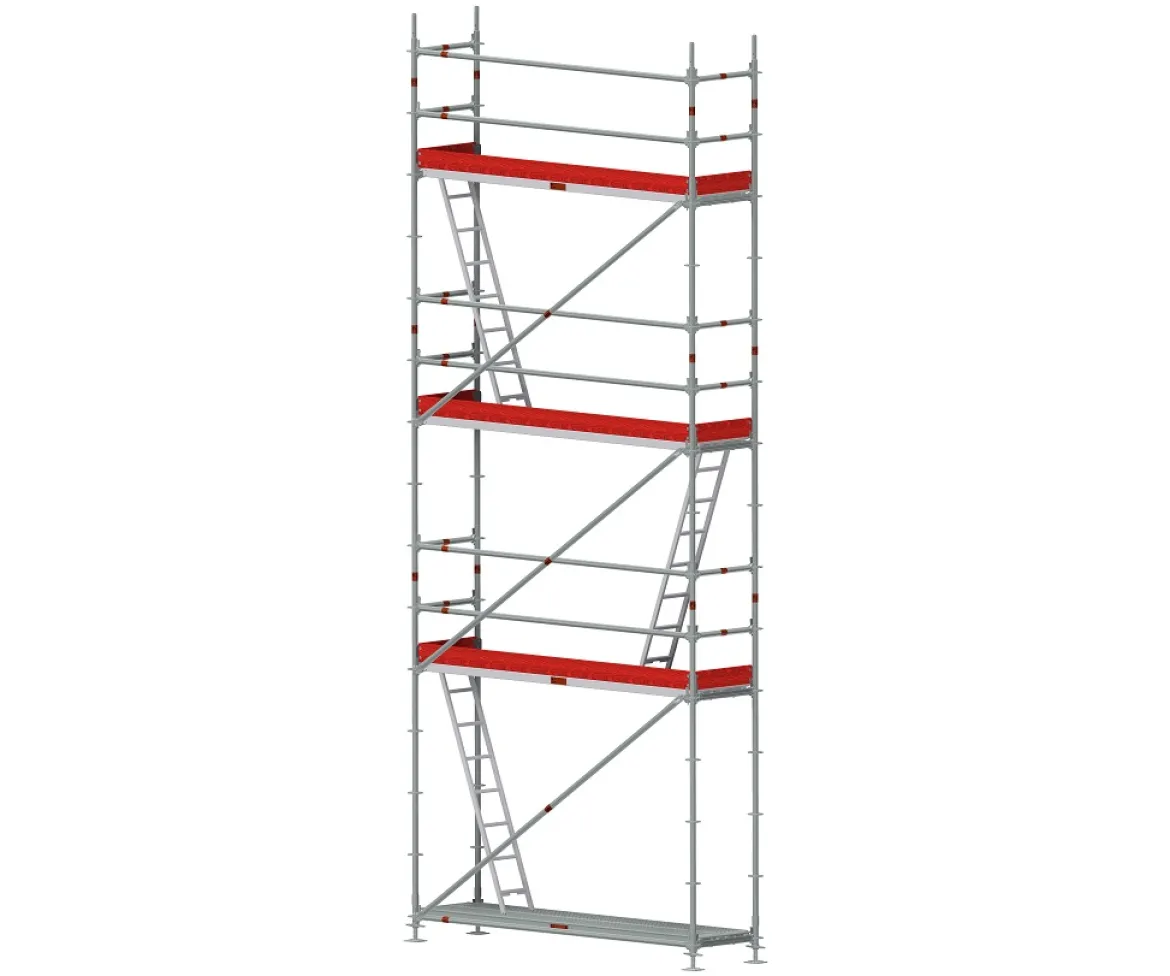 Byggställning modul stål 3x8 m