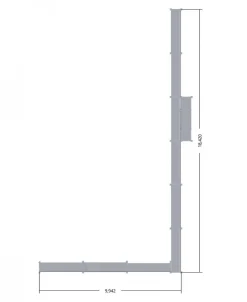 Byggställning RAM ALU 182m²