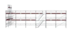 Byggställning RAM ALU 182m²
