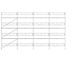 Byggställning RAM ALU 12x8 m