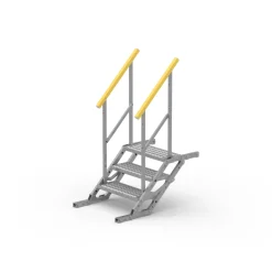 Byggtrappa 3-steg 70cm ALU
