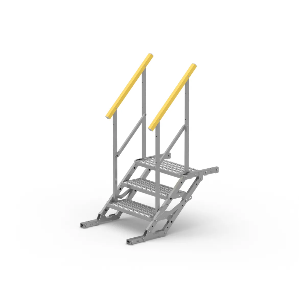 Byggtrappa 3-steg 70cm ALU