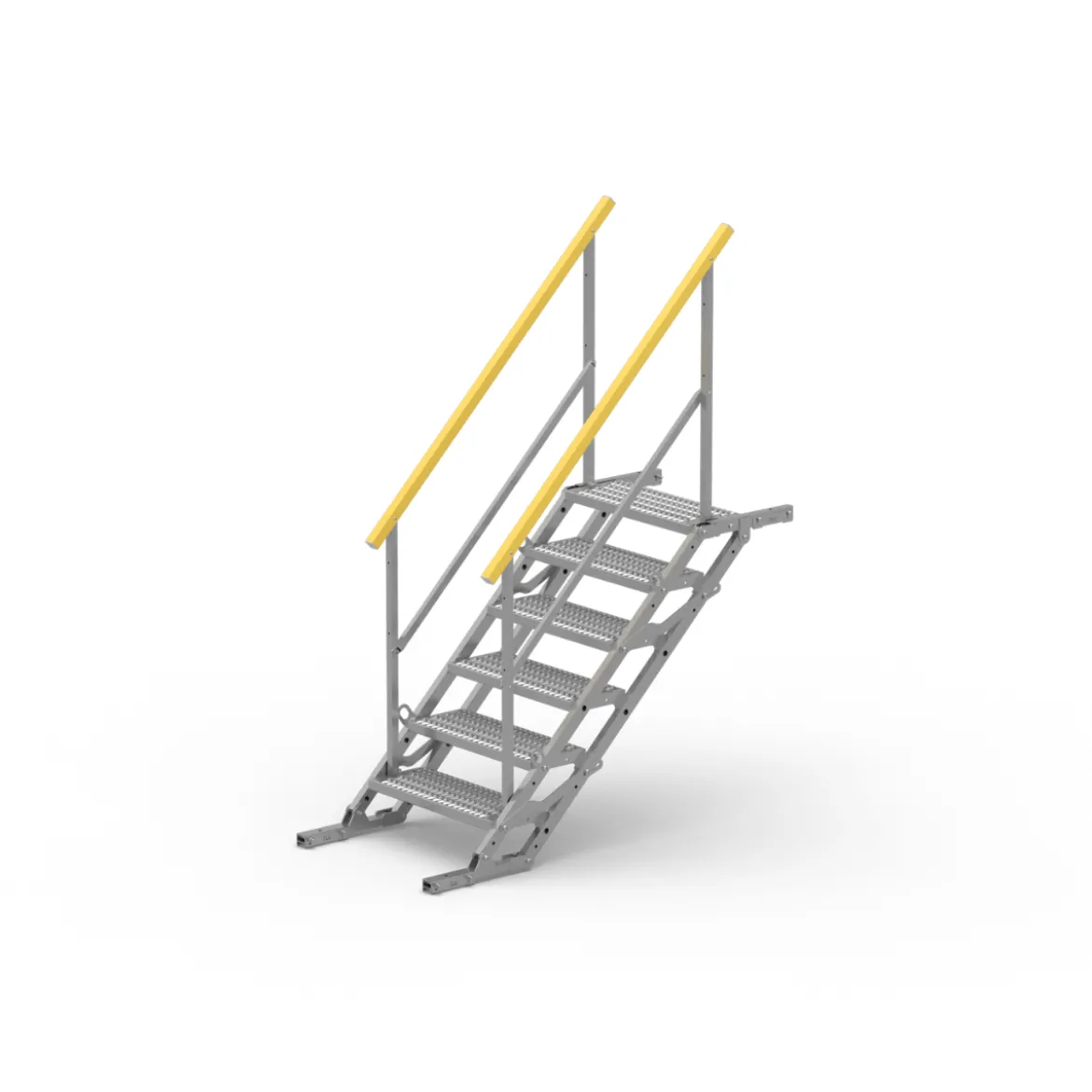 Byggtrappa 6-steg 70cm ALU
