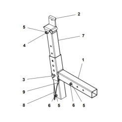 Combisafe Bakstöd Justerbart 1741