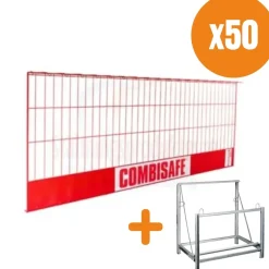 Combisafe Räckesnät Stål 2,6m