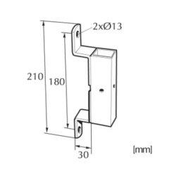 Combisafe Smygfäste 1205