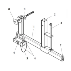 Combisafe Takfotsfäste 1704