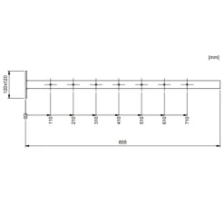 Combisafe Teleskoparm 1750