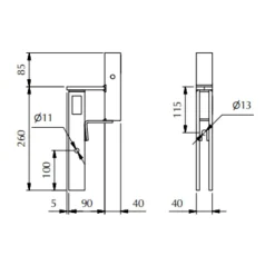 Combisafe Trappfäste 1202