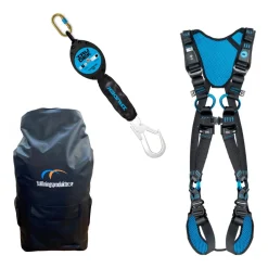 Fallskyddskit med ställningsblock Premium