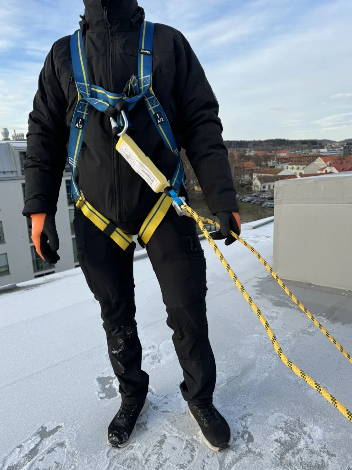 Fallskyddspaket med rep Basic