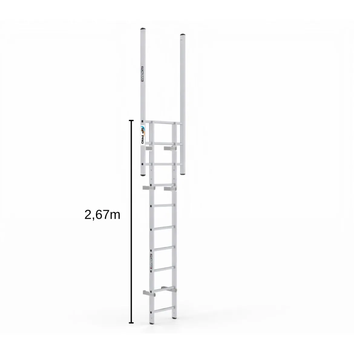 Fasadstege 2,67m