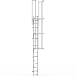 Fasadstege 4 - 4,7m inkl fallskydd