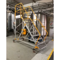 Flyttbar arbetsplattform Aluminium