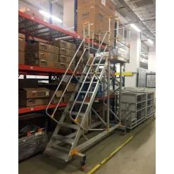 Flyttbar arbetsplattform Aluminium