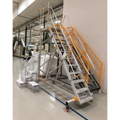 Flyttbar arbetsplattform Aluminium