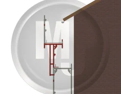 Förskjutningsram 0.73 m