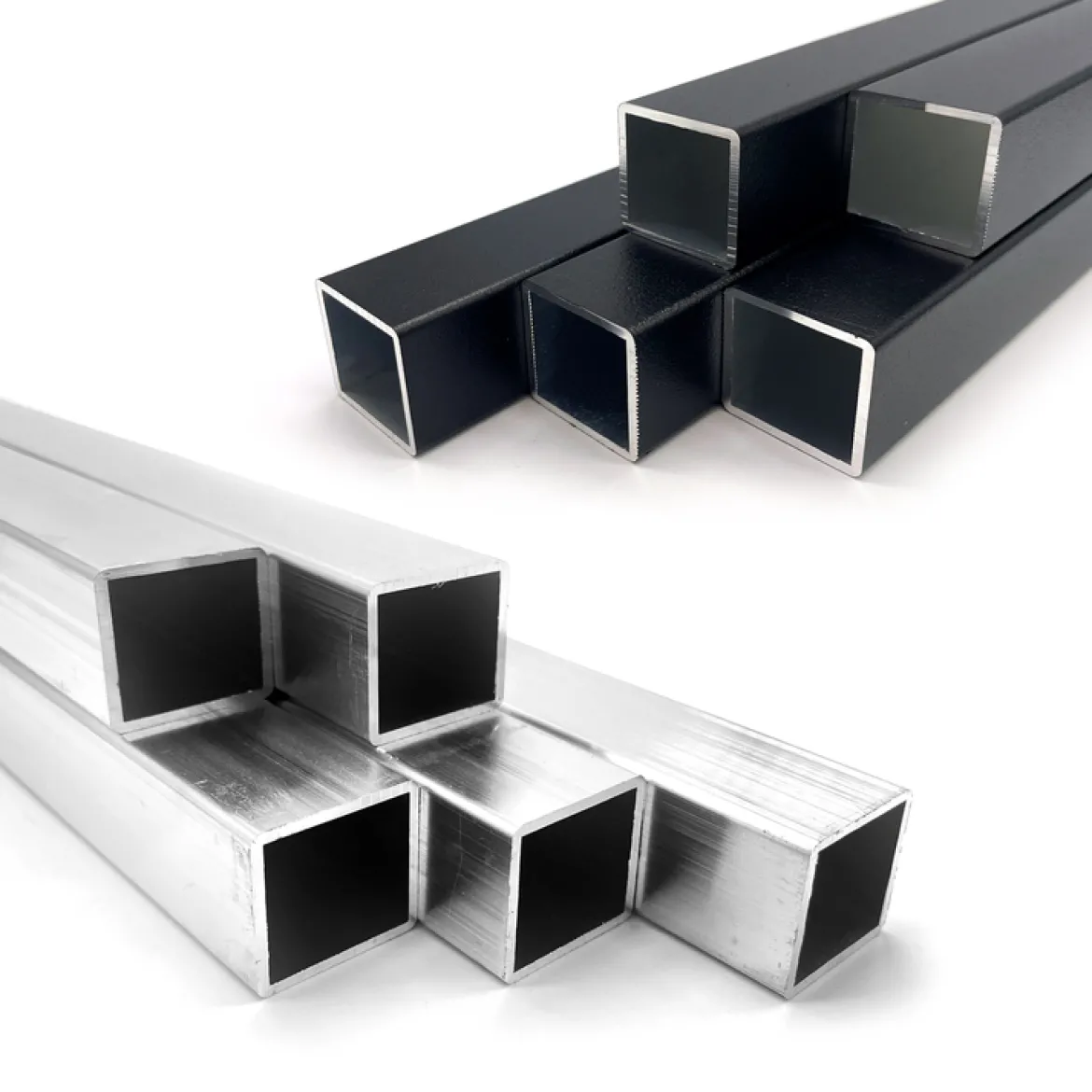 Fyrkantsrör Aluminium 40 x 40 mm