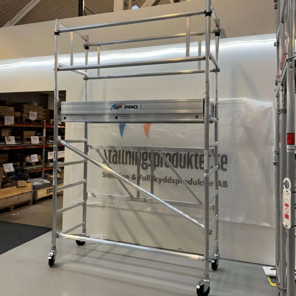 Hantverkarställning smal 4m ProTube