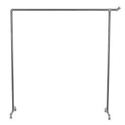 Klädställning med krok 150x160