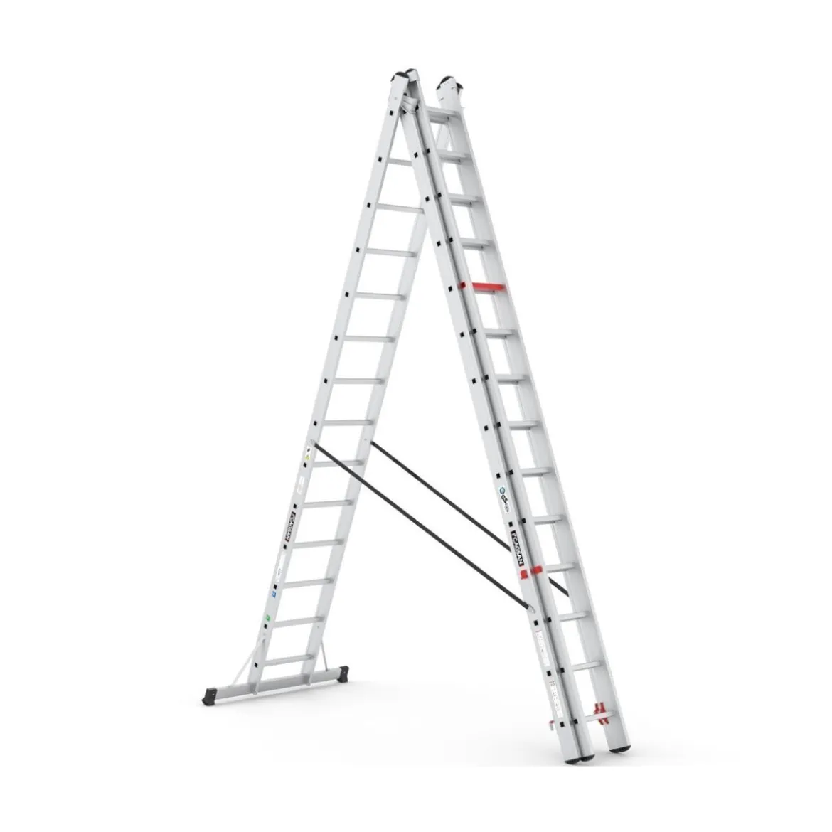 Kombistege 9,7m 3-delad