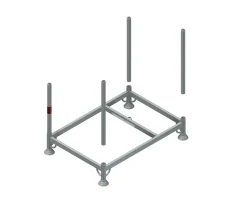 Materialhäck 1,25 x 0,85