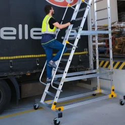 Mobil arbetsplattform enkel 1m