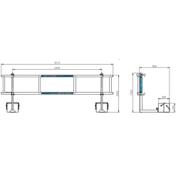 Motviktspaket Slim Aluminium 9-30m