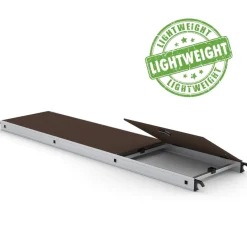 Plattform Komposit med lucka 250cm