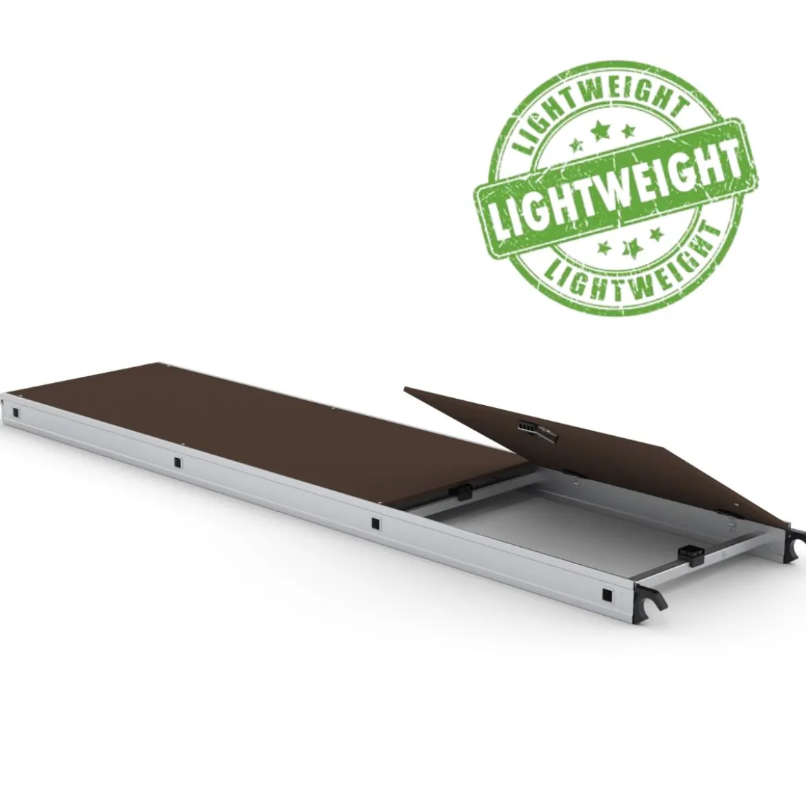 Plattform Komposit med lucka 250cm