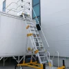 Plattformstrappa Justerbar 2-2,5m
