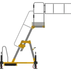 Plattformstrappa Justerbar 1,5-2m