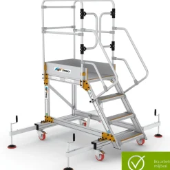 Plattformstrappa med stabilisator