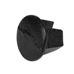 Rörkoppling täckplugg metall svart