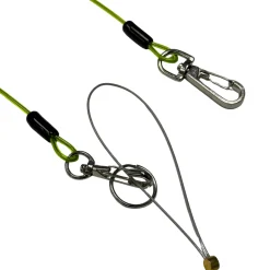 Säkerhetslina spiral vridbar slim 2kg