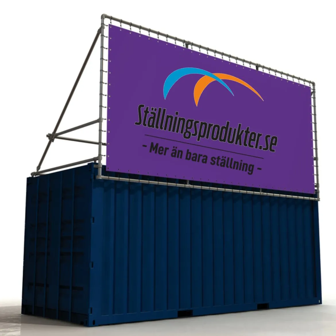 Skyltställ Container Ovansida