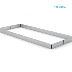 Sparklist Aluminium 190x90cm