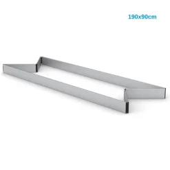 Sparklist Aluminium 190x90cm