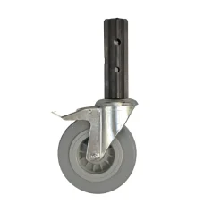Ställningshjul 150 mm grå Premium ProTube