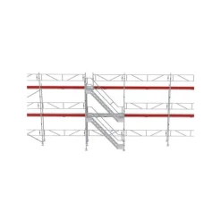 Ställningstrailer med 120m² Ramställning Alu